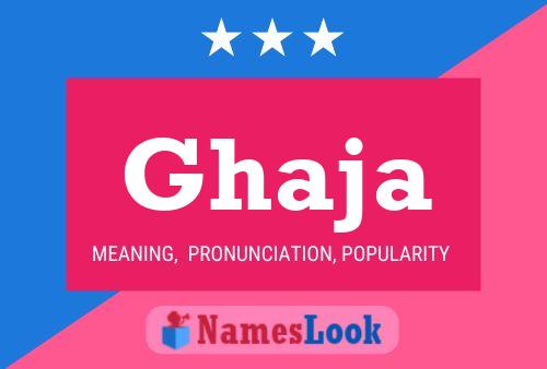 Poster del nome Ghaja