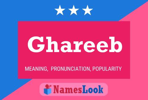 Poster del nome Ghareeb