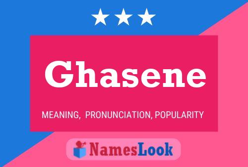 Poster del nome Ghasene