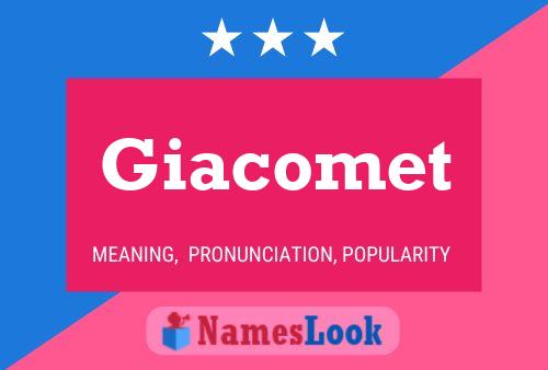 Poster del nome Giacomet