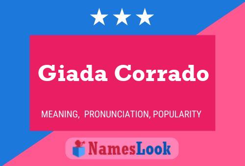 Poster del nome Giada Corrado