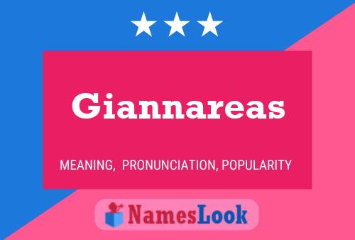 Poster del nome Giannareas