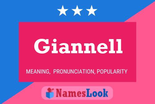 Poster del nome Giannell