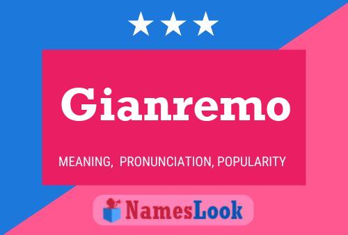 Poster del nome Gianremo