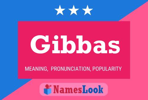 Poster del nome Gibbas