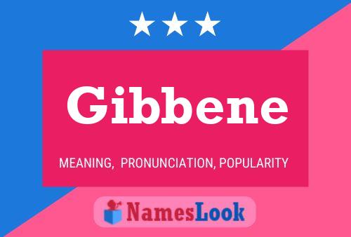 Poster del nome Gibbene