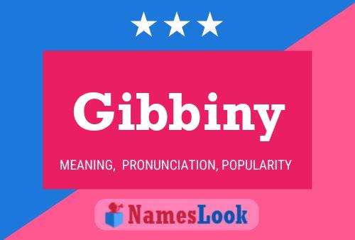 Poster del nome Gibbiny