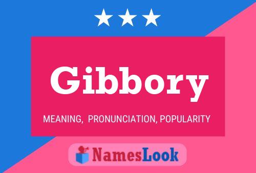 Poster del nome Gibbory