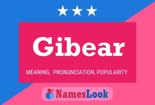 Poster del nome Gibear