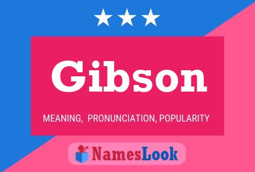 Poster del nome Gibson