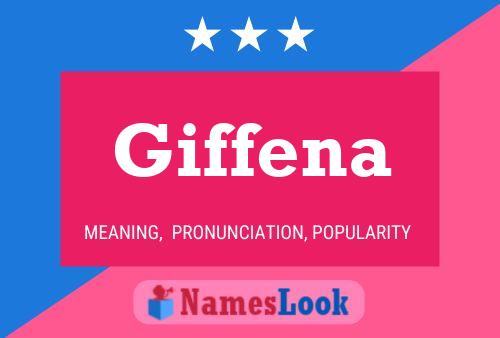 Poster del nome Giffena