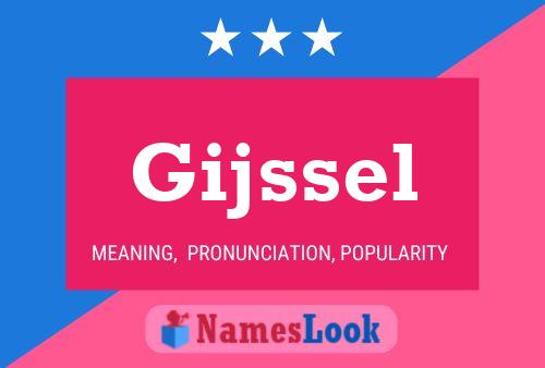 Poster del nome Gijssel