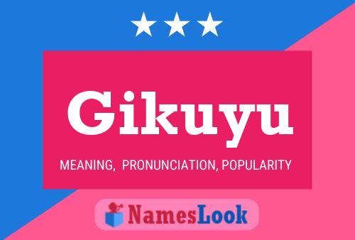 Poster del nome Gikuyu