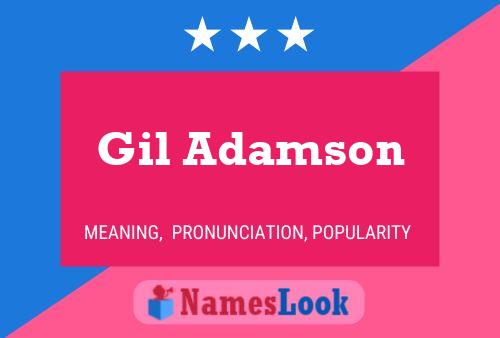 Poster del nome Gil Adamson