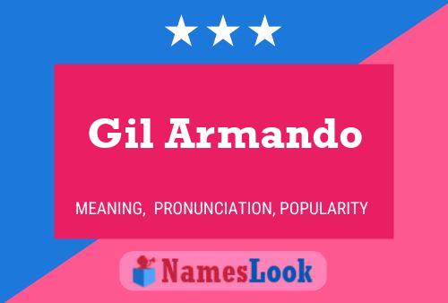 Poster del nome Gil Armando