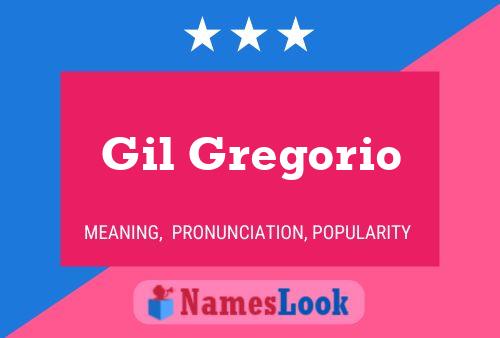 Poster del nome Gil Gregorio