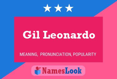 Poster del nome Gil Leonardo