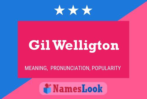 Poster del nome Gil Welligton