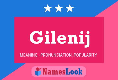 Poster del nome Gilenij