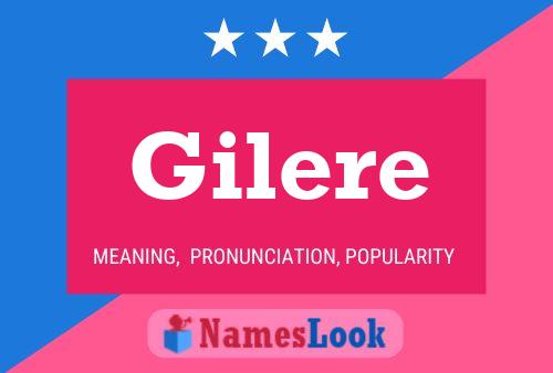 Poster del nome Gilere