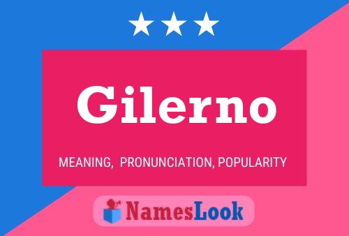 Poster del nome Gilerno