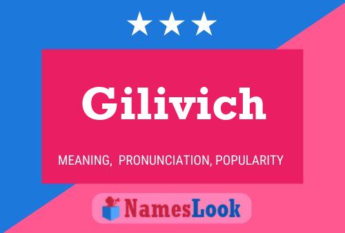 Poster del nome Gilivich