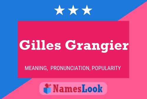 Poster del nome Gilles Grangier