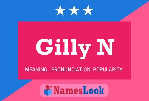 Poster del nome Gilly N