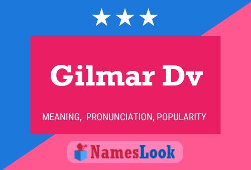 Poster del nome Gilmar Dv