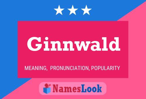 Poster del nome Ginnwald