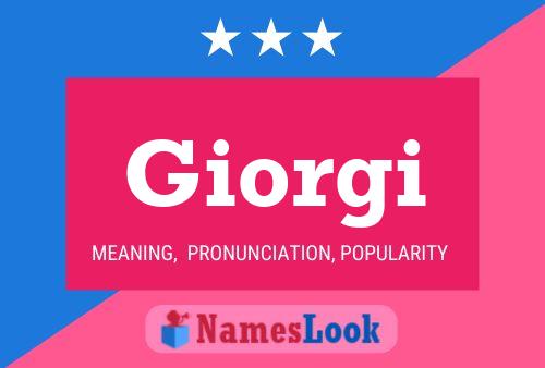 Poster del nome Giorgi