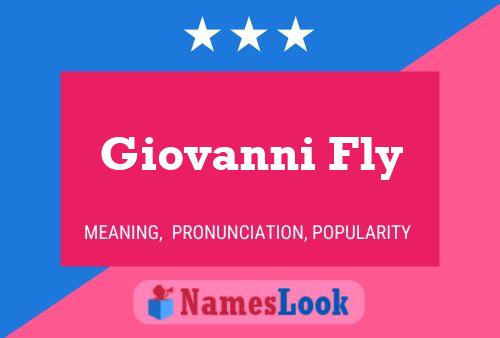 Poster del nome Giovanni Fly