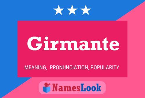 Poster del nome Girmante