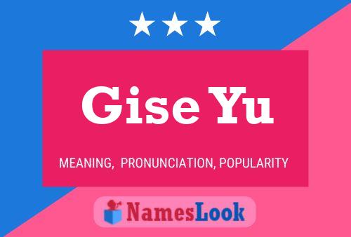 Poster del nome Gise Yu