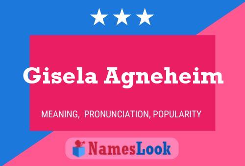 Poster del nome Gisela Agneheim