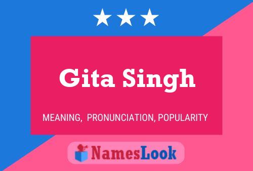 Poster del nome Gita Singh