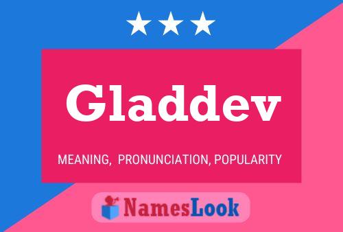 Poster del nome Gladdev