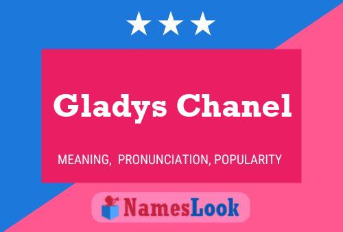 Poster del nome Gladys Chanel