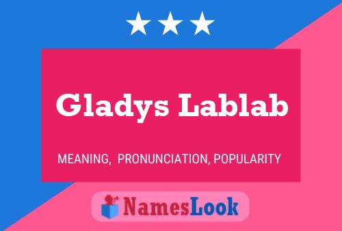 Poster del nome Gladys Lablab