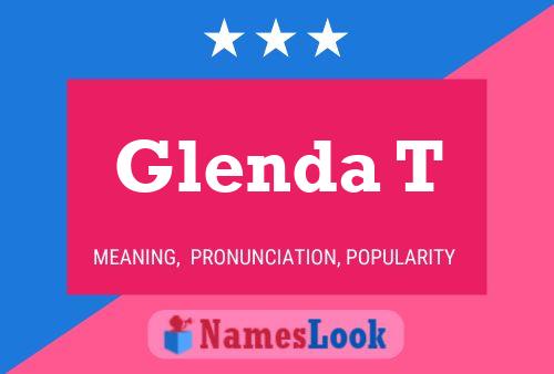 Poster del nome Glenda T