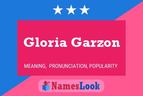 Poster del nome Gloria Garzon