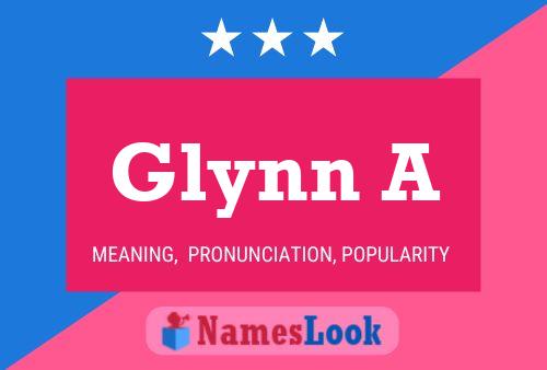 Poster del nome Glynn A