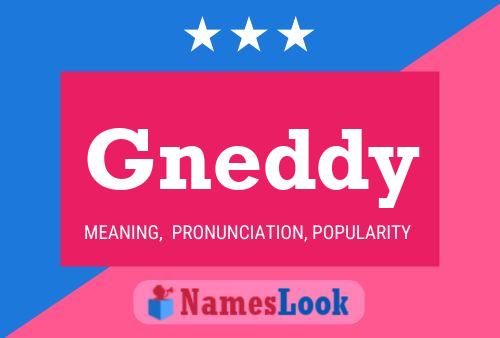 Poster del nome Gneddy