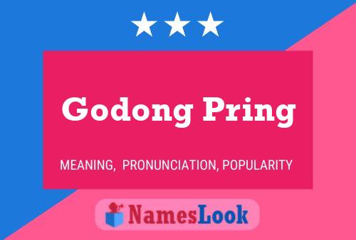 Poster del nome Godong Pring