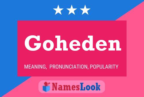 Poster del nome Goheden