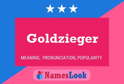 Poster del nome Goldzieger