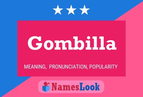 Poster del nome Gombilla