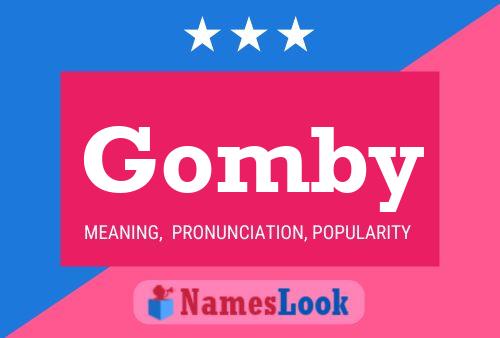 Poster del nome Gomby