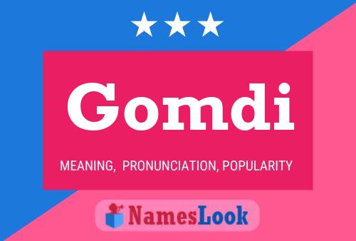 Poster del nome Gomdi