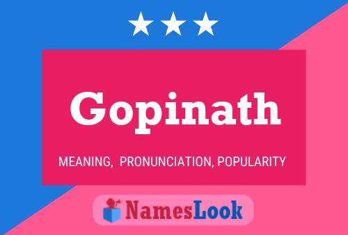 Poster del nome Gopinath